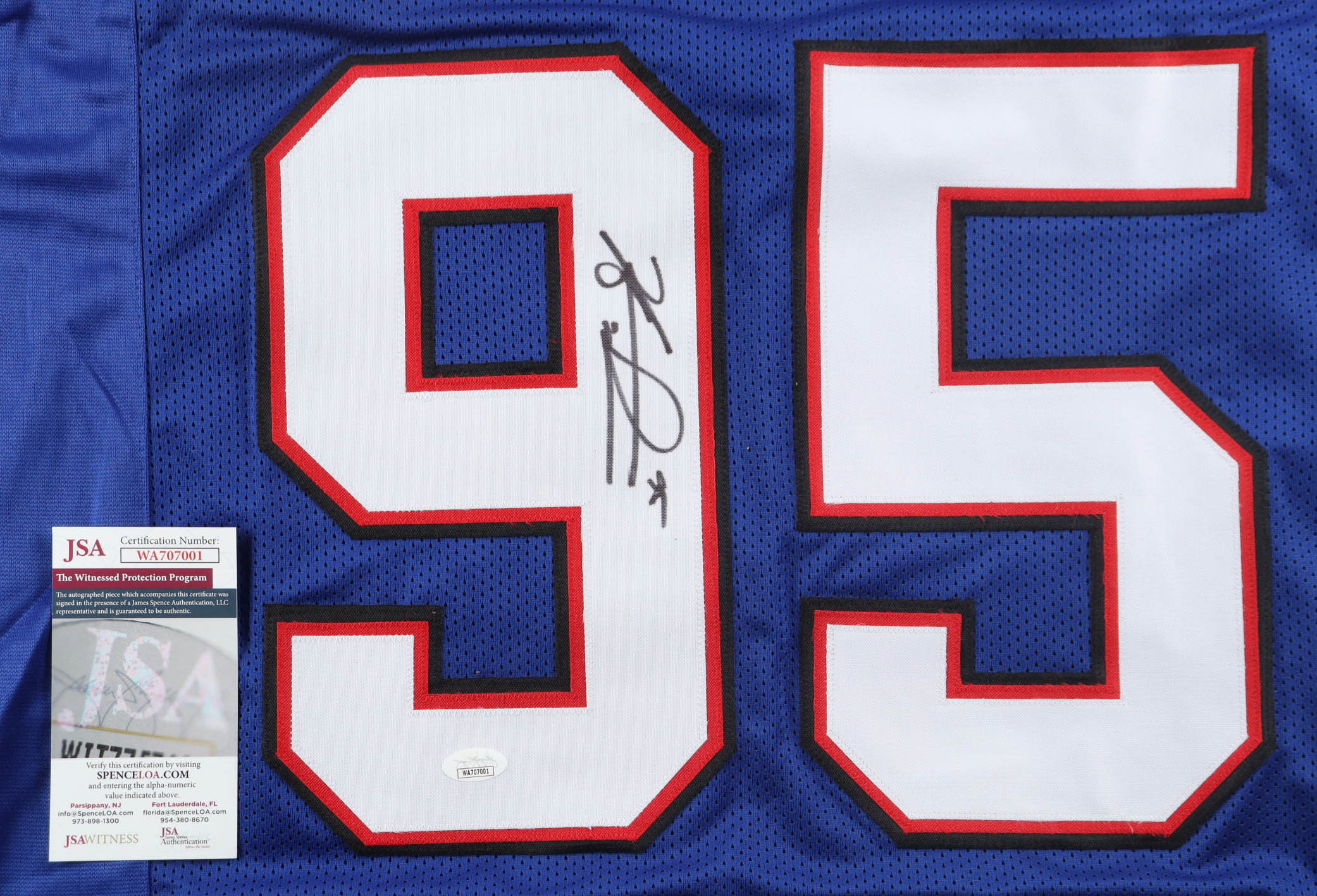 Kyle Williams Signed Jersey (JSA) at PristineAuction.com Kyle Williams Signed Jersey (JSA) at PristineAuction.com