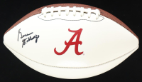 Gene Stallings Signed Alabama Crimson Tide Logo Football (JSA) at PristineAuction.com