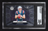 Drake Maye 2024 Panini Mosaic NFL Debut #273 RC (SGC 10) at PristineAuction.com