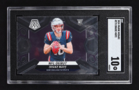 Drake Maye 2024 Panini Mosaic NFL Debut #273 RC (SGC 10) at PristineAuction.com