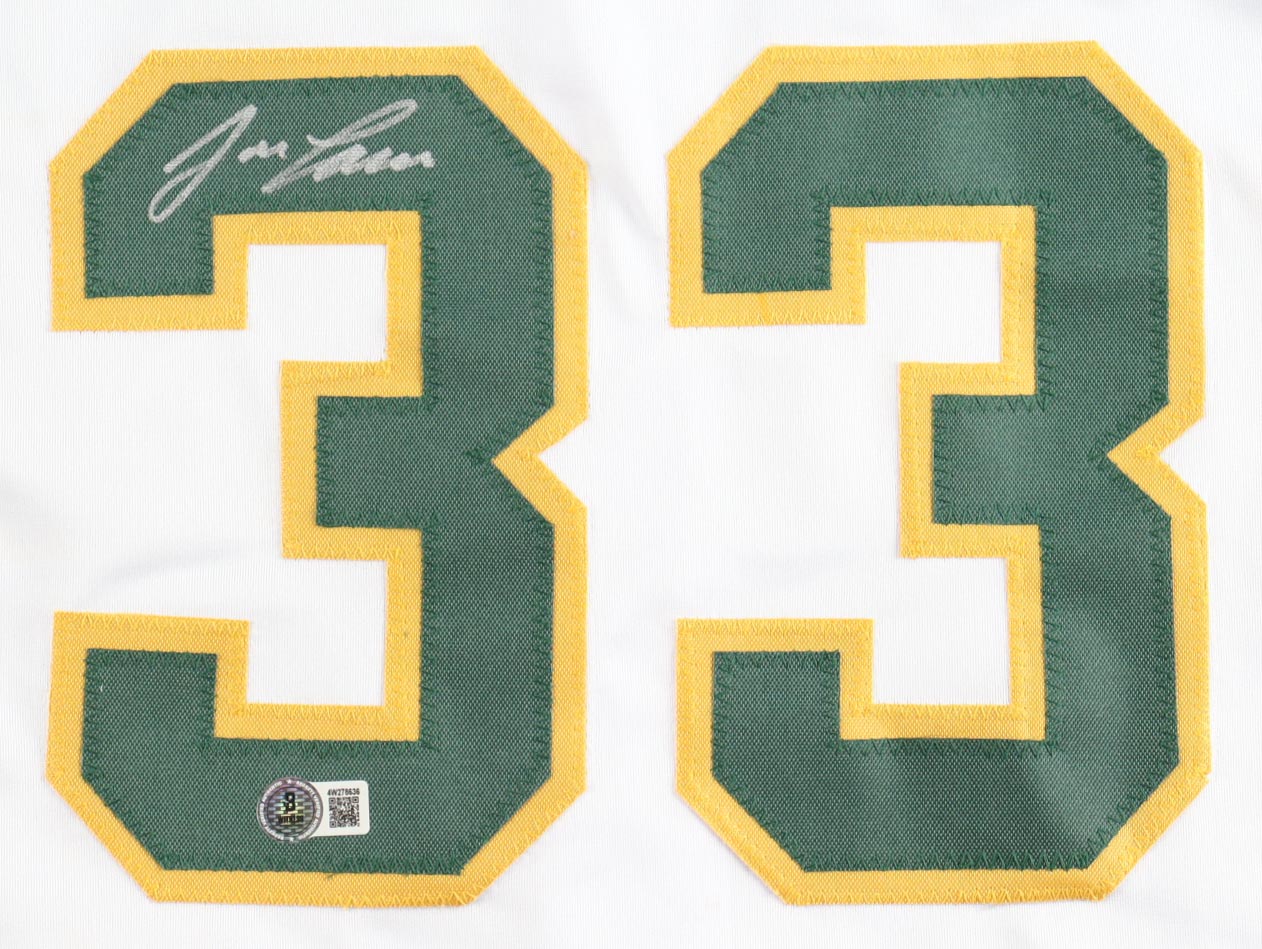 Jose Canseco Signed Jersey (Beckett) at PristineAuction.com Jose Canseco Signed Jersey (Beckett) at PristineAuction.com