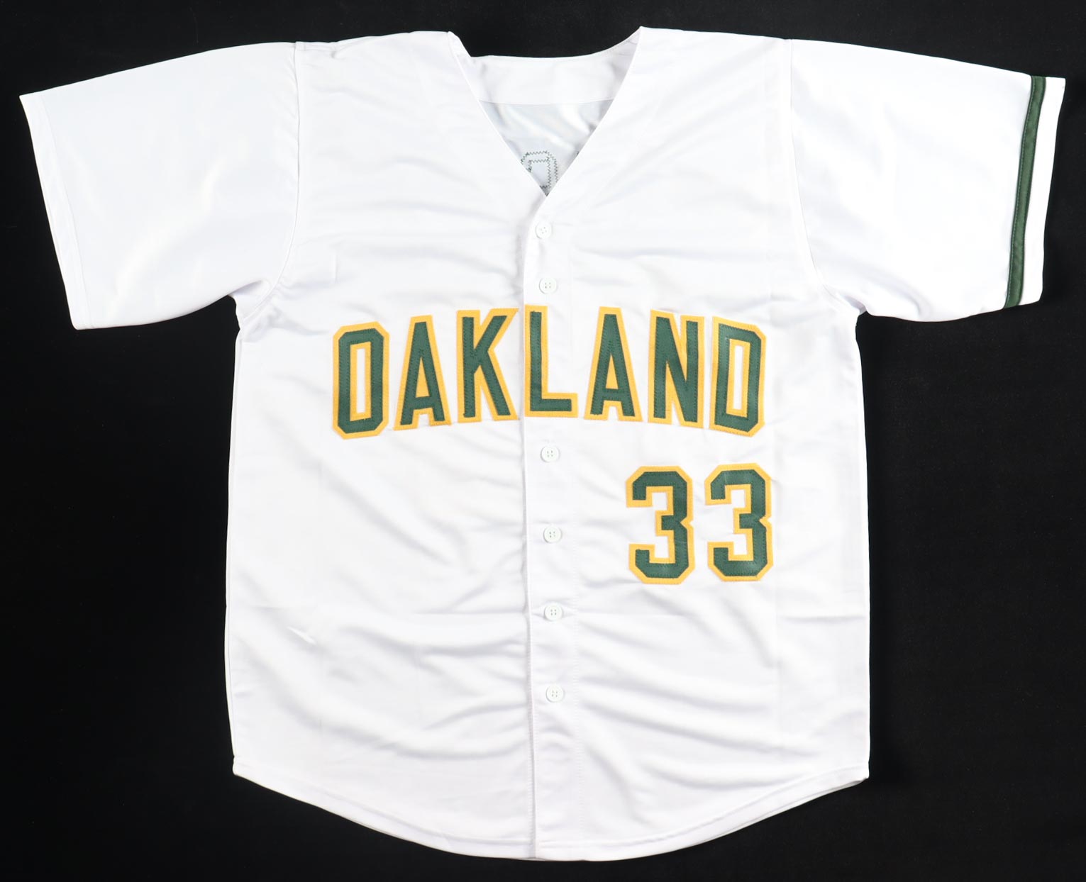 Jose Canseco Signed Jersey (Beckett) at PristineAuction.com Jose Canseco Signed Jersey (Beckett) at PristineAuction.com