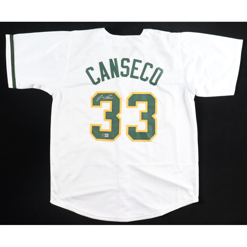 Jose Canseco Signed Jersey (Beckett) at PristineAuction.com