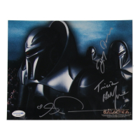 Grace Park, Tricia Helfer & Lucy Lawless Signed "Battlestar Galactica" 8x10 Photo (ACOA) at PristineAuction.com