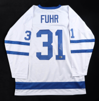 Grant Fuhr Signed Jersey (Beckett) at PristineAuction.com