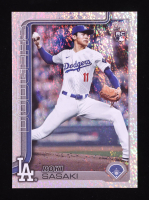 Roki Sasaki 2025 Topps Fanatics Topps Foil #558 RC at PristineAuction.com