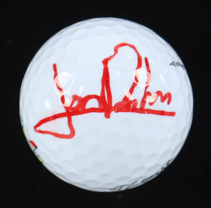 Jon Rahm Signed Masters Logo Golf Ball (JSA) at PristineAuction.com Jon Rahm Signed Masters Logo Golf Ball (JSA) at PristineAuction.com