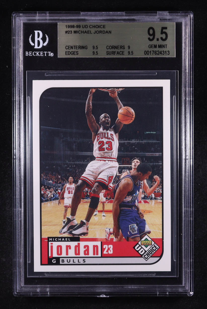 Michael Jordan 1998-99 UD Choice #23 (BGS 9.5) at PristineAuction.com Michael Jordan 1998-99 UD Choice #23 (BGS 9.5) at PristineAuction.com