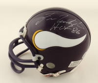 Fran Tarkenton Signed Vikings Mini Helmet Inscribed "HOF 86" (Beckett) at PristineAuction.com