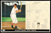 Stan Musial Signed Cardinals 13x21 Cope Collection "Career Records" Print (Beckett) at PristineAuction.com