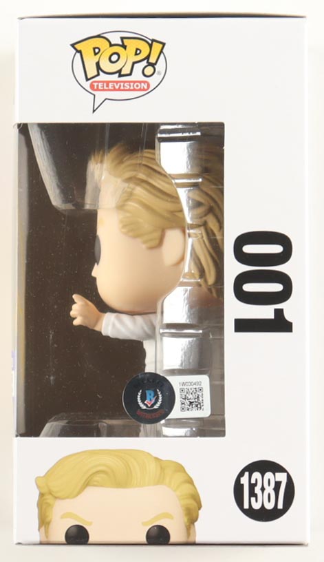Jamie Campbell Bower Signed "Stranger Things" #1387 001 Funko Pop! Vinyl Figure Inscribed "001" (Beckett) at PristineAuction.com Jamie Campbell Bower Signed "Stranger Things" #1387 001 Funko Pop! Vinyl Figure Inscribed "001" (Beckett) at PristineAuction.com