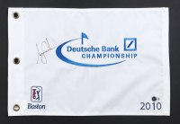 Tiger Woods Signed Deutsche Bank Championship Pin Flag (Beckett) at PristineAuction.com