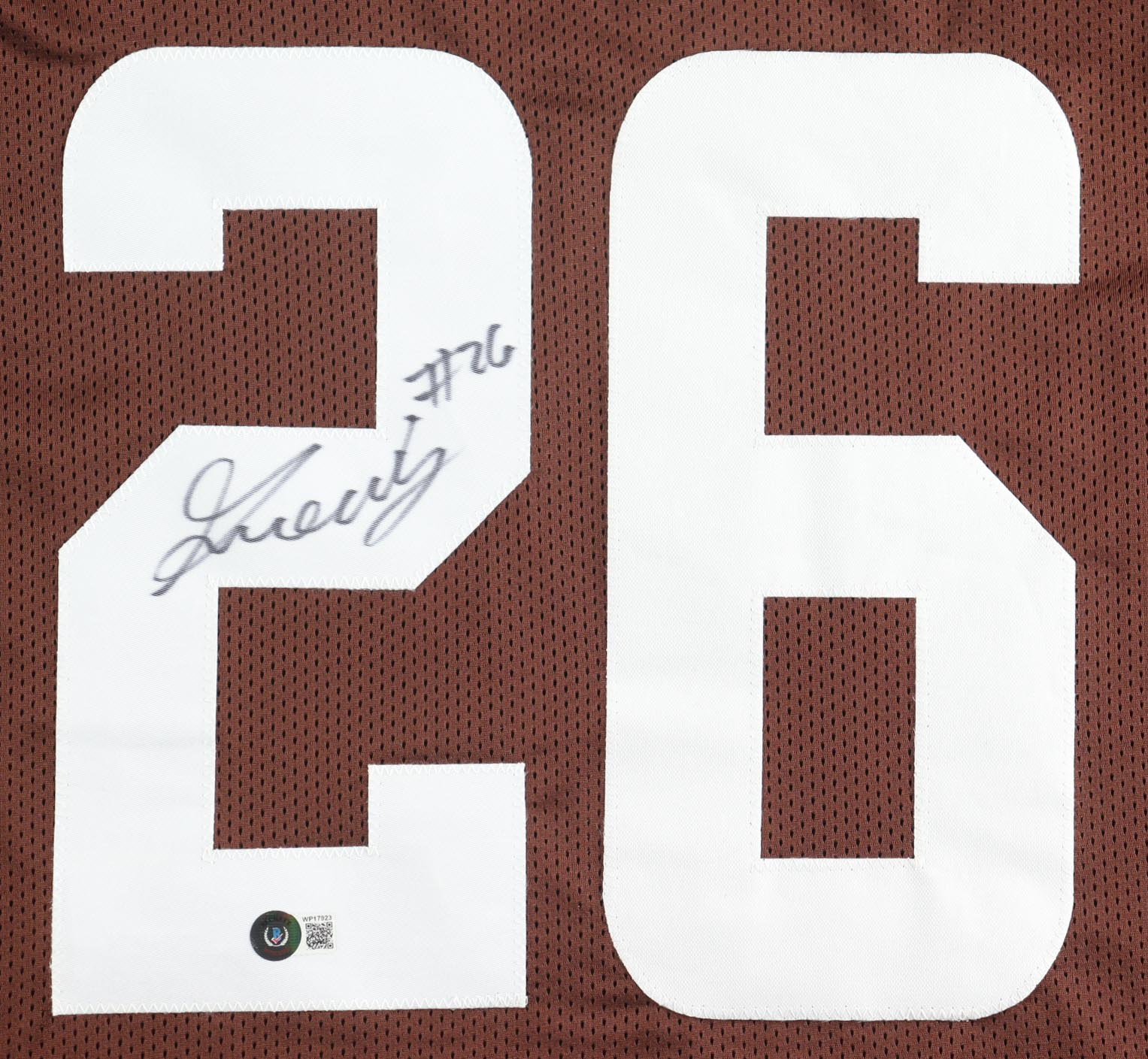 Greedy Williams Signed Jersey (Beckett) at PristineAuction.com Greedy Williams Signed Jersey (Beckett) at PristineAuction.com