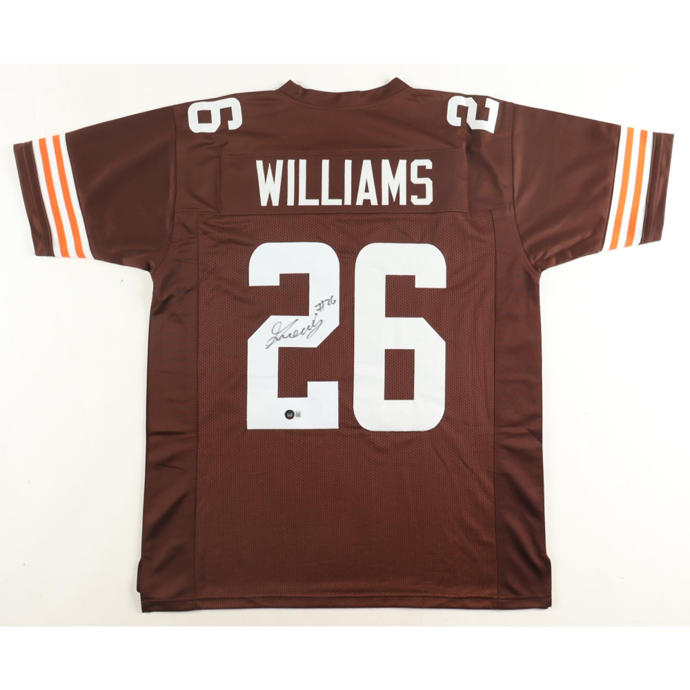 Greedy Williams Signed Jersey (Beckett) at PristineAuction.com