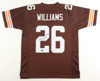 Greedy Williams Signed Jersey (Beckett) at PristineAuction.com