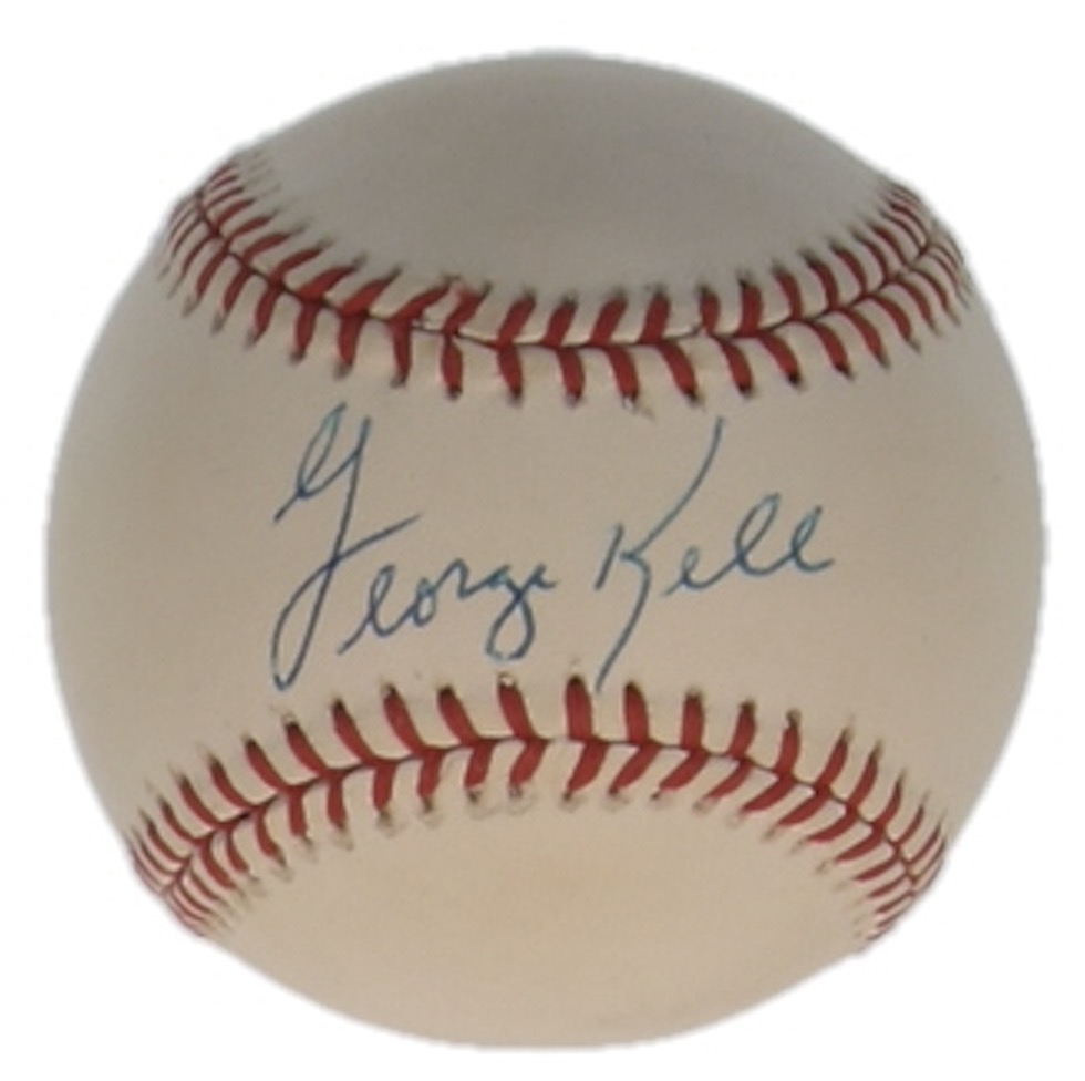 George Kell Signed OAL Baseball (Beckett) at PristineAuction.com George Kell Signed OAL Baseball (Beckett) at PristineAuction.com