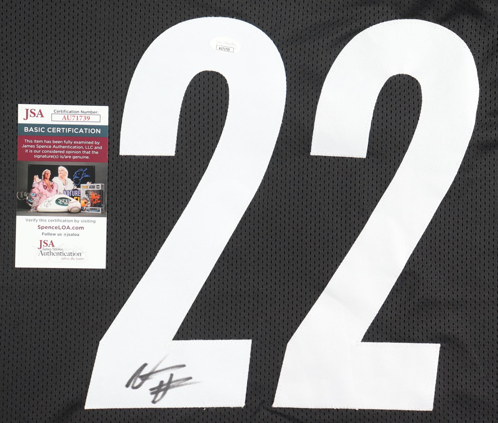 Najee Harris Signed Jersey (JSA) at PristineAuction.com Najee Harris Signed Jersey (JSA) at PristineAuction.com