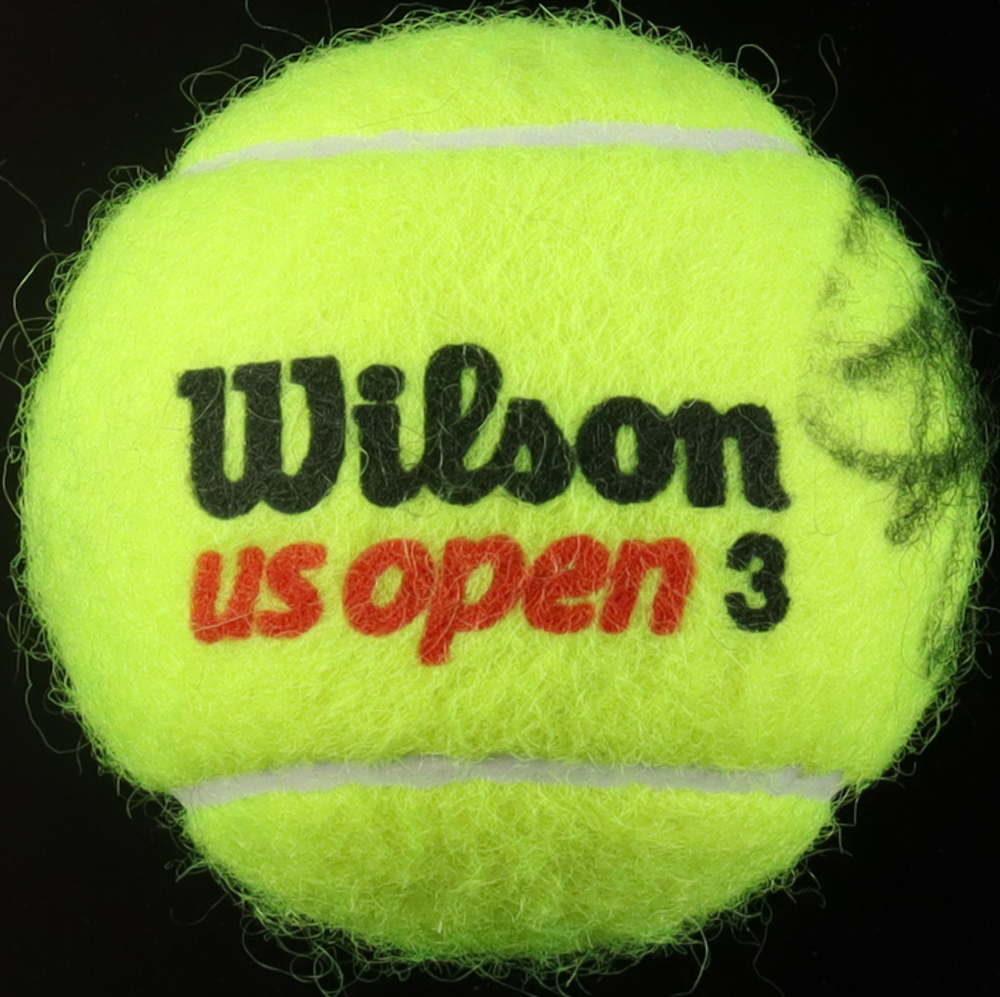 Novak Djokovic Signed Tennis Ball (JSA) at PristineAuction.com Novak Djokovic Signed Tennis Ball (JSA) at PristineAuction.com