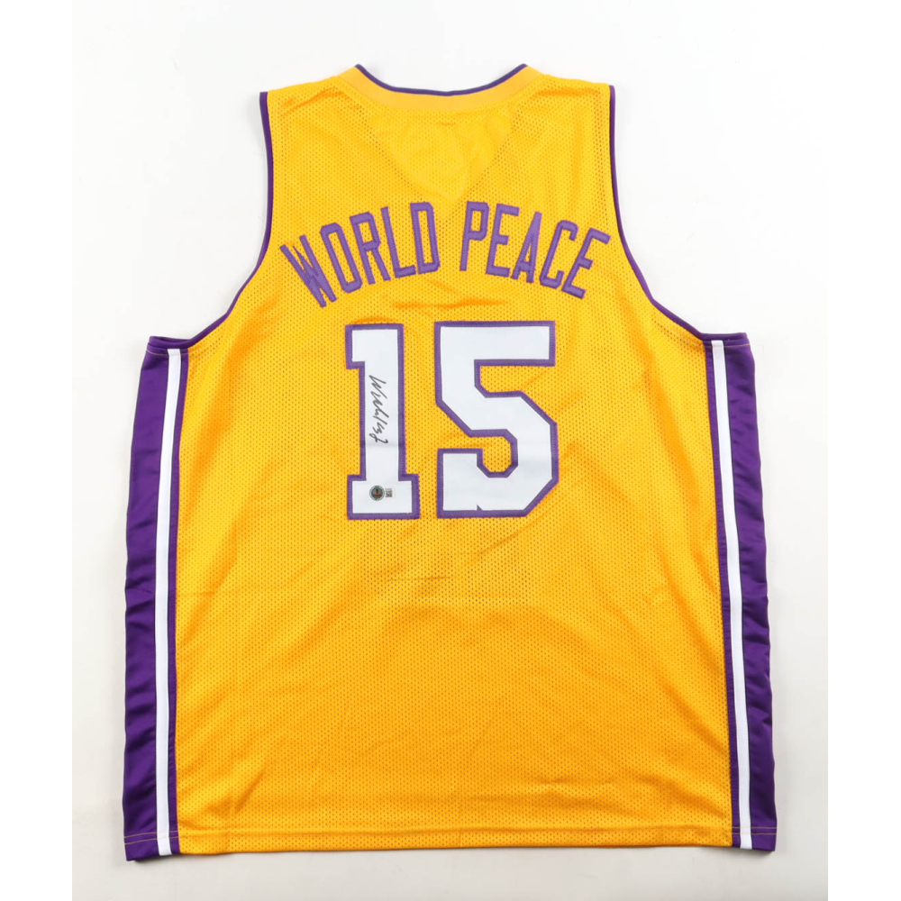 World B. Free Signed Jersey (Beckett) at PristineAuction.com