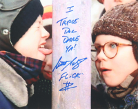 Scott Schwartz Signed "A Christmas Story" 8x10 Photo Inscribed "I Triple Dog Dare Ya!" & "'Flick'" (Authentic Ink) at PristineAuction.com