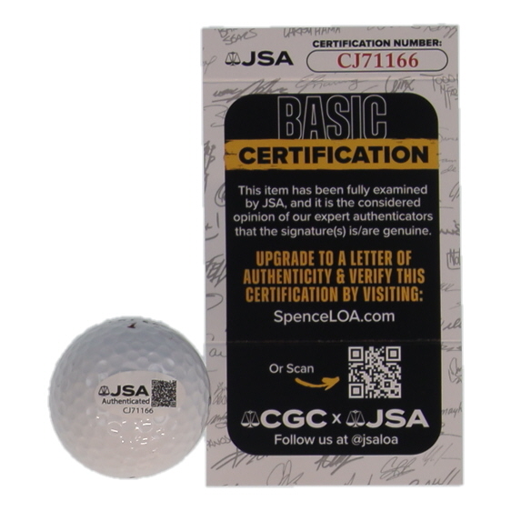 Nancy Lopez Signed Golf Ball Inscribed "2002" (JSA) at PristineAuction.com Nancy Lopez Signed Golf Ball Inscribed "2002" (JSA) at PristineAuction.com