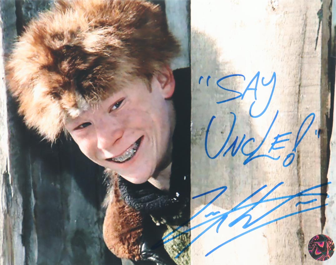 Zack Ward Signed "A Christmas Story" 8x10 Photo Inscribed "'Say Uncle!'" (Authentic Ink) at PristineAuction.com Zack Ward Signed "A Christmas Story" 8x10 Photo Inscribed "'Say Uncle!'" (Authentic Ink) at PristineAuction.com