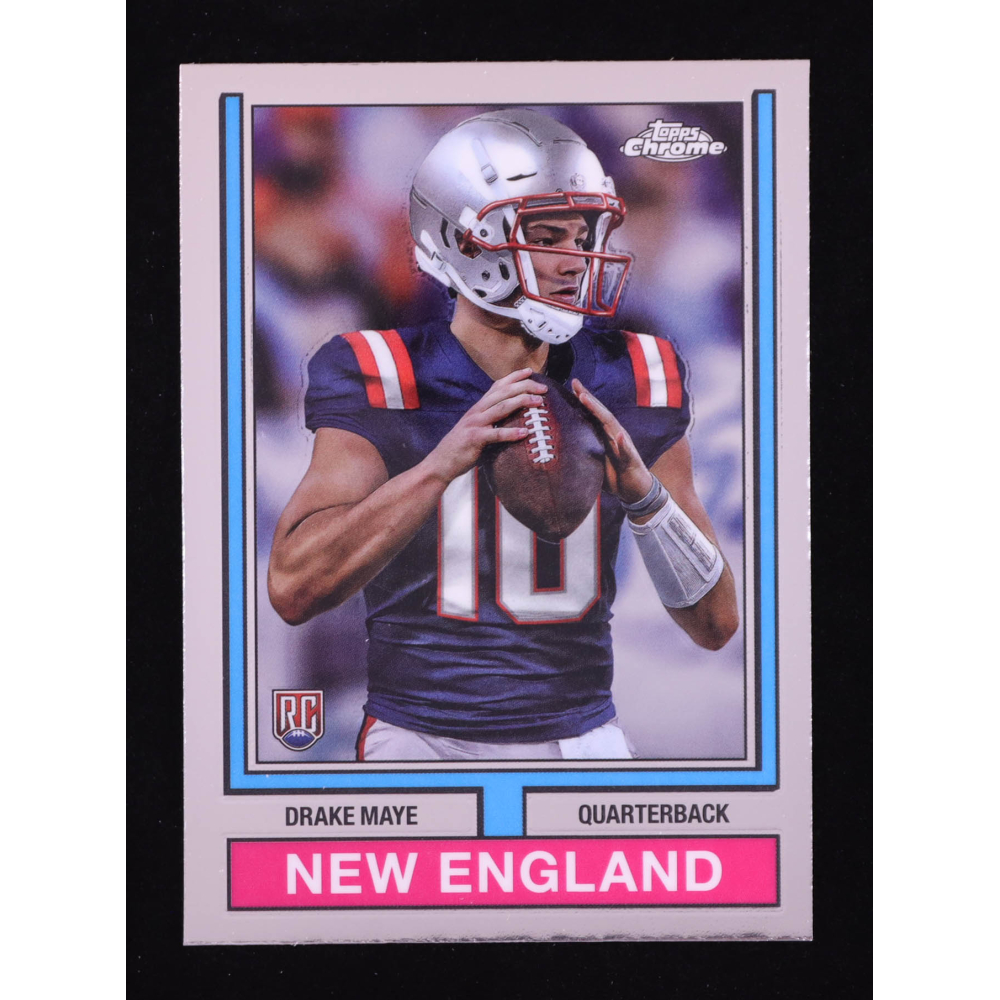 Drake Maye 2024 Topps Chrome '74 Topps #74TF3 RC at PristineAuction.com