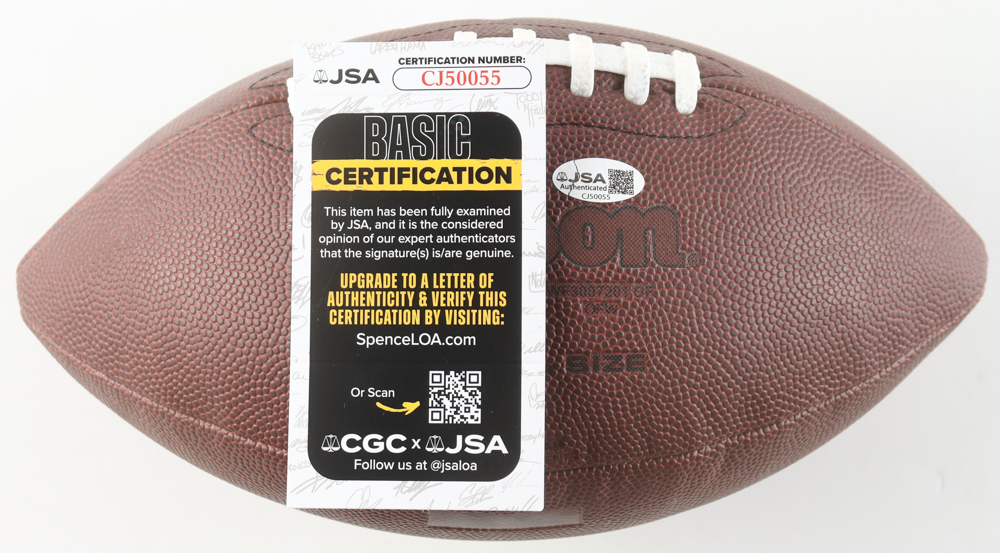 Kurt Warner Signed NFL Football (JSA) at PristineAuction.com Kurt Warner Signed NFL Football (JSA) at PristineAuction.com