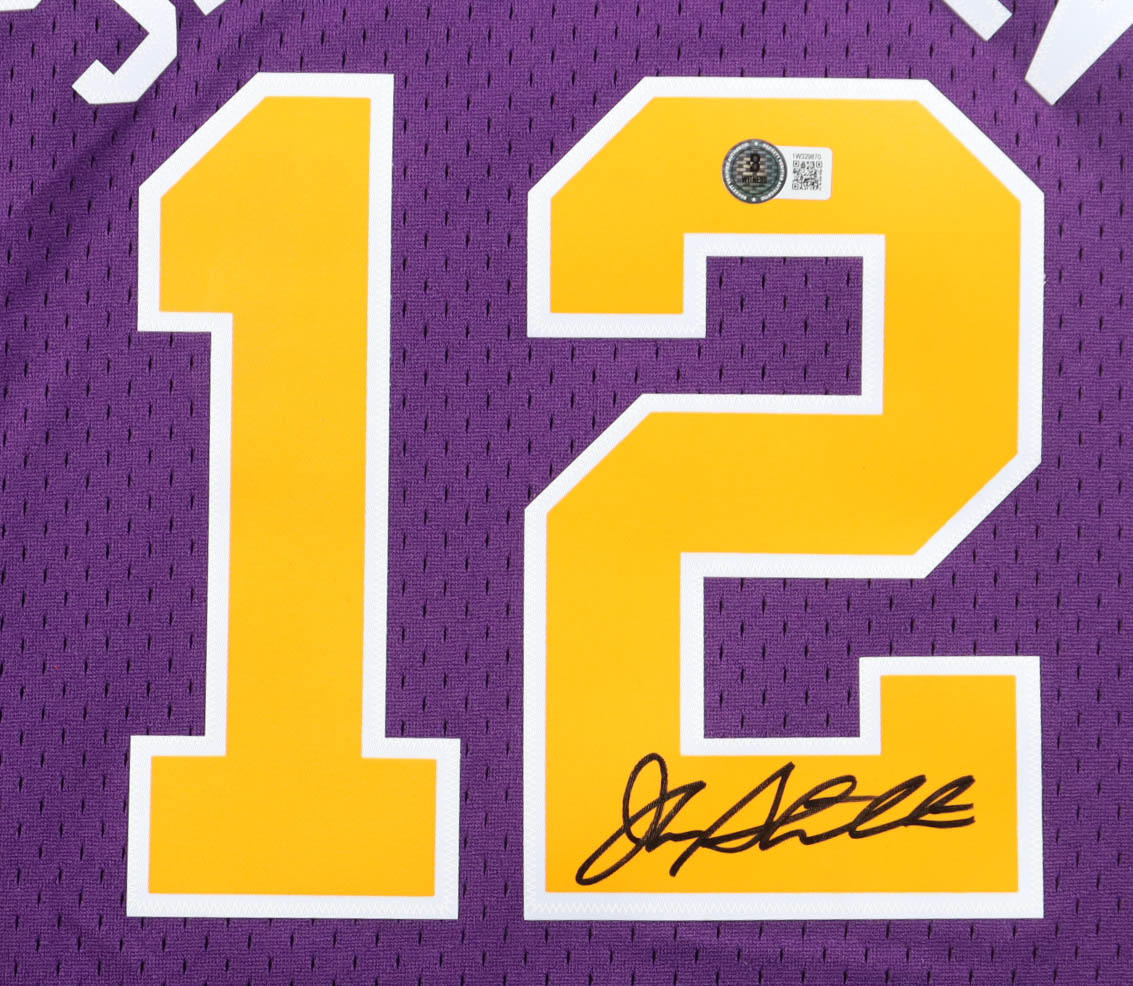 John Stockton Signed Jazz Authentic Mitchell & Ness Authentic Jersey (Beckett) at PristineAuction.com John Stockton Signed Jazz Authentic Mitchell & Ness Authentic Jersey (Beckett) at PristineAuction.com