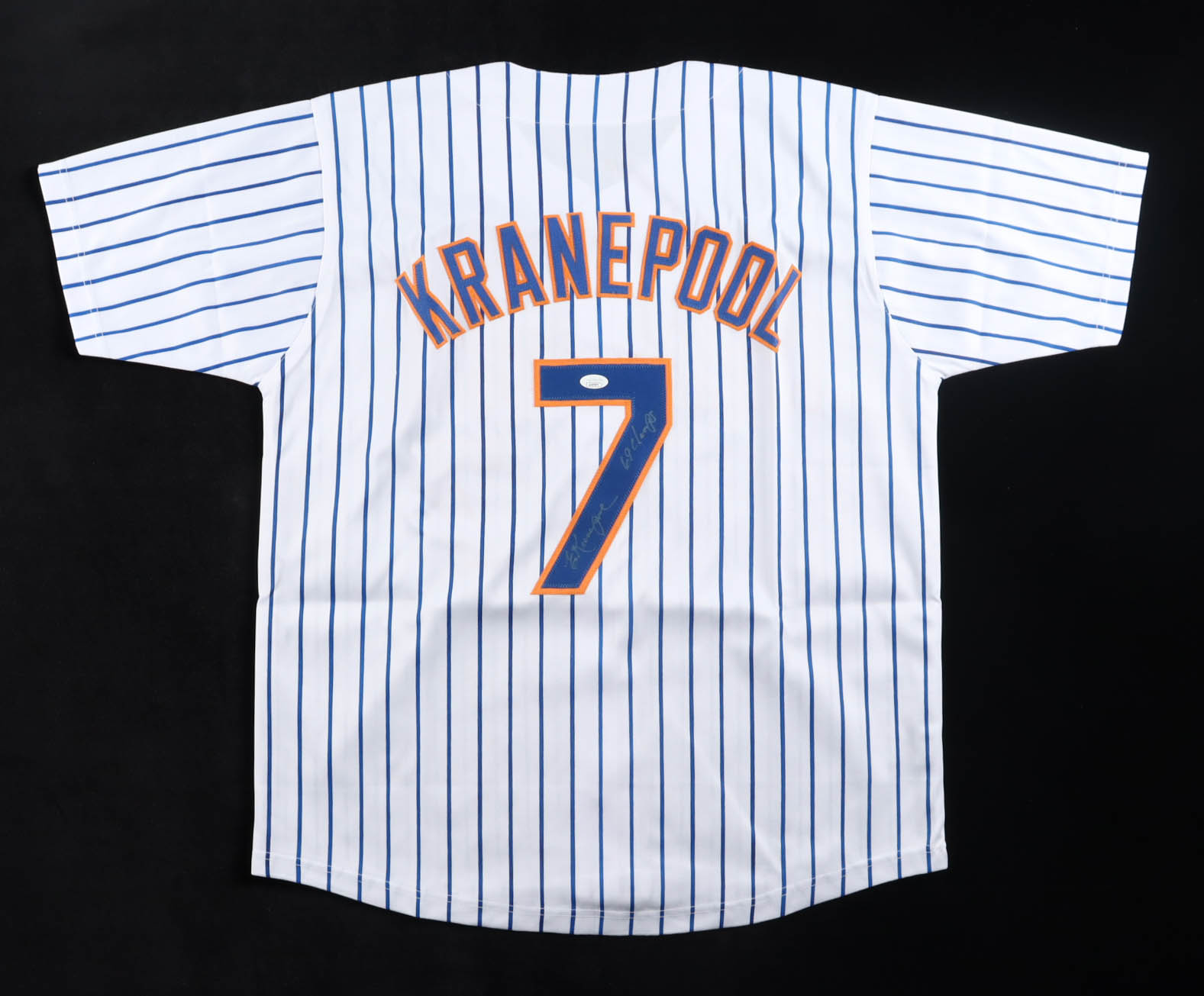 Ed Kranepool Signed Jersey Inscribed "69 Champs" (JSA) at PristineAuction.com Ed Kranepool Signed Jersey Inscribed "69 Champs" (JSA) at PristineAuction.com