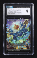 Radiant Lotus 2025 Magic The Gathering Aetherdrift Foil Showcase #0406 (CGC 9) at PristineAuction.com