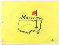 Jack Nicklaus Signed Masters Tournament Pin Flag (Beckett) at PristineAuction.com