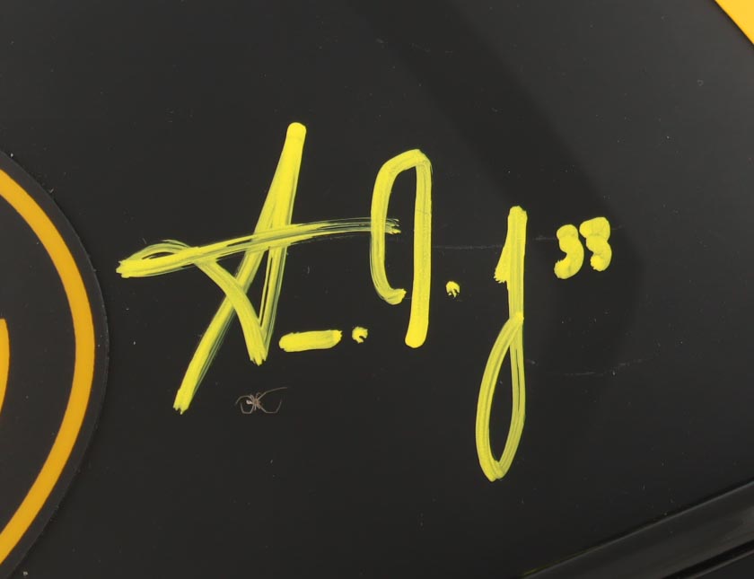 Aaron Jones Signed Packers Full-Size Eclipse Alternate Speed Helmet (JSA) at PristineAuction.com Aaron Jones Signed Packers Full-Size Eclipse Alternate Speed Helmet (JSA) at PristineAuction.com