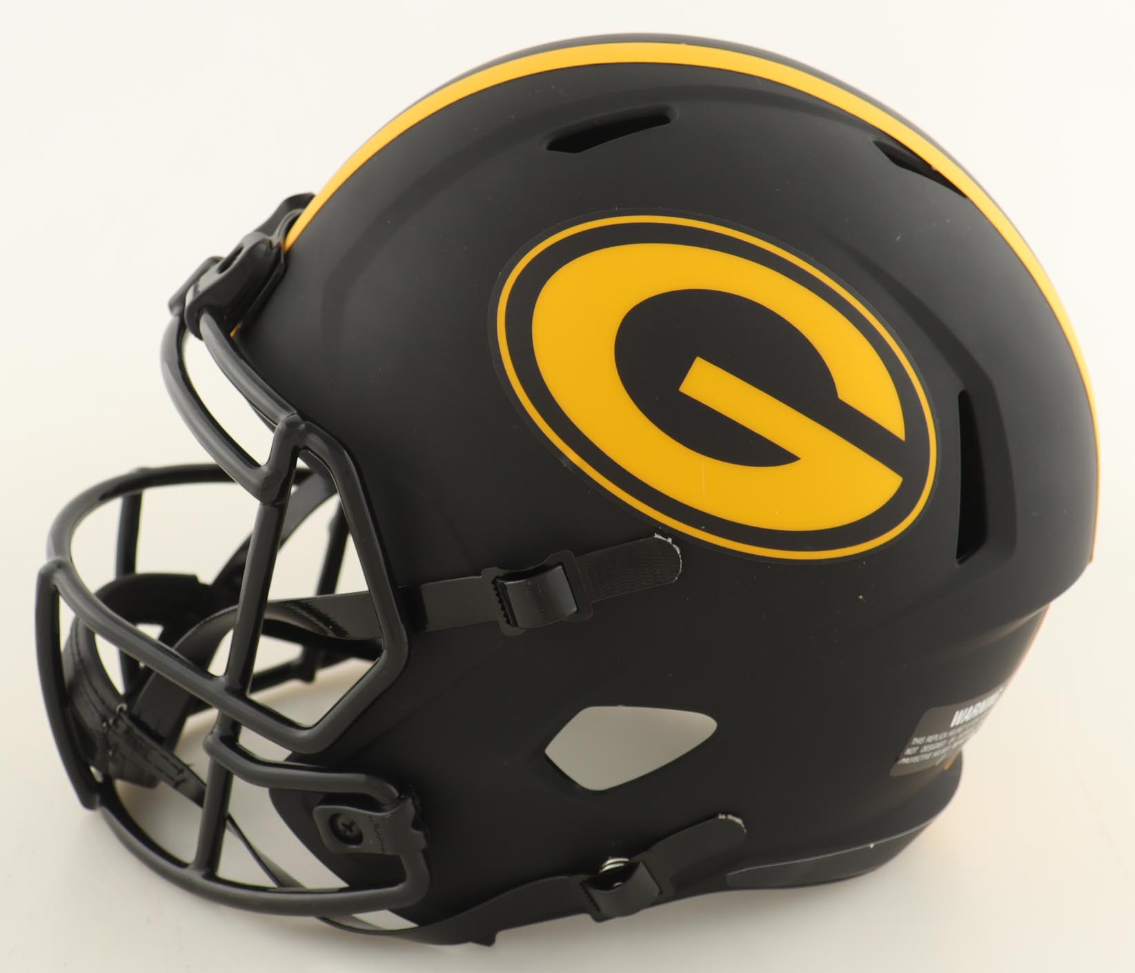 Aaron Jones Signed Packers Full-Size Eclipse Alternate Speed Helmet (JSA) at PristineAuction.com Aaron Jones Signed Packers Full-Size Eclipse Alternate Speed Helmet (JSA) at PristineAuction.com