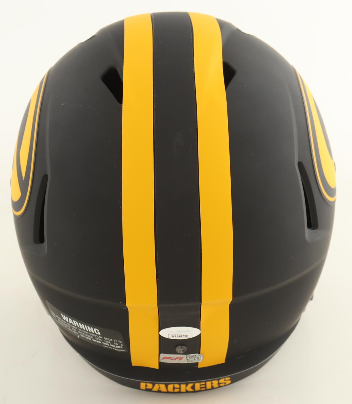 Aaron Jones Signed Packers Full-Size Eclipse Alternate Speed Helmet (JSA) at PristineAuction.com Aaron Jones Signed Packers Full-Size Eclipse Alternate Speed Helmet (JSA) at PristineAuction.com