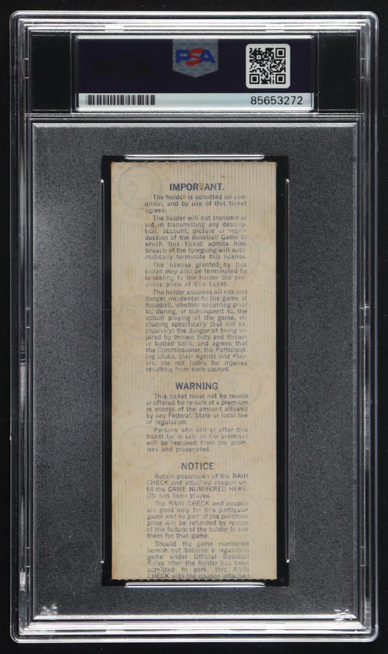 Ozzie Smith Signed 1982 Original World Series Game Ticket (PSA Auto 9) at PristineAuction.com Ozzie Smith Signed 1982 Original World Series Game Ticket (PSA Auto 9) at PristineAuction.com