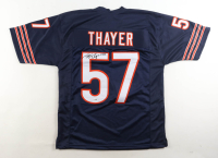 Tom Thayer Signed Jersey Inscribed "SB XX" (JSA) at PristineAuction.com
