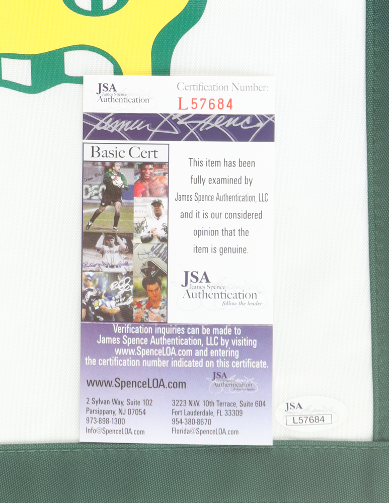 Rory McIlroy Signed Masters Tournament Pin Flag (JSA) at PristineAuction.com Rory McIlroy Signed Masters Tournament Pin Flag (JSA) at PristineAuction.com