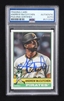 Andrew McCutchen Signed 2025 Topps Heritage #314 (PSA) at PristineAuction.com