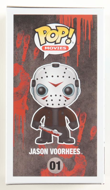 Ari Lehman Signed "Friday the 13th" #01 Jason Voorhees Funko Pop! Vinyl Figure Inscribed "F*** Freddy He's My B****!" & "Jason 1" (JSA) at PristineAuction.com Ari Lehman Signed "Friday the 13th" #01 Jason Voorhees Funko Pop! Vinyl Figure Inscribed "F*** Freddy He's My B****!" & "Jason 1" (JSA) at PristineAuction.com