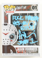 Ari Lehman Signed "Friday the 13th" #01 Jason Voorhees Funko Pop! Vinyl Figure Inscribed "F*** Freddy He's My B****!" & "Jason 1" (JSA) at PristineAuction.com