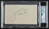 Jimmy Carter Signed Index Card (PSA Auto GEM MT 10) at PristineAuction.com