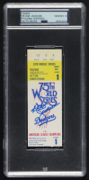 Reggie Jackson Signed 1978 Original World Series Game Ticket (PSA Auto 10) at PristineAuction.com