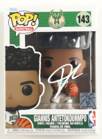 Giannis Antetokounmpo Signed Bucks #143 Funko Pop! Vinyl Figure (JSA) at PristineAuction.com