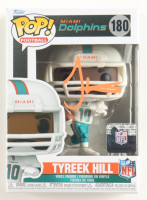 Tyreek Hill Signed Dolphins #180 Funko Pop! Vinyl Figure (JSA) at PristineAuction.com