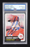 Andrew Abbott Signed 2024 Topps Living Black Bio Text #707 RC (PSA) at PristineAuction.com