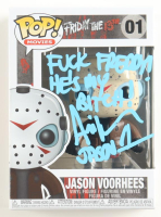 Ari Lehman Signed "Friday the 13th" #01 Jason Voorhees Funko Pop! Vinyl Figure Inscribed "F*** Freddy He's My B****!" & "Jason 1" (JSA) at PristineAuction.com