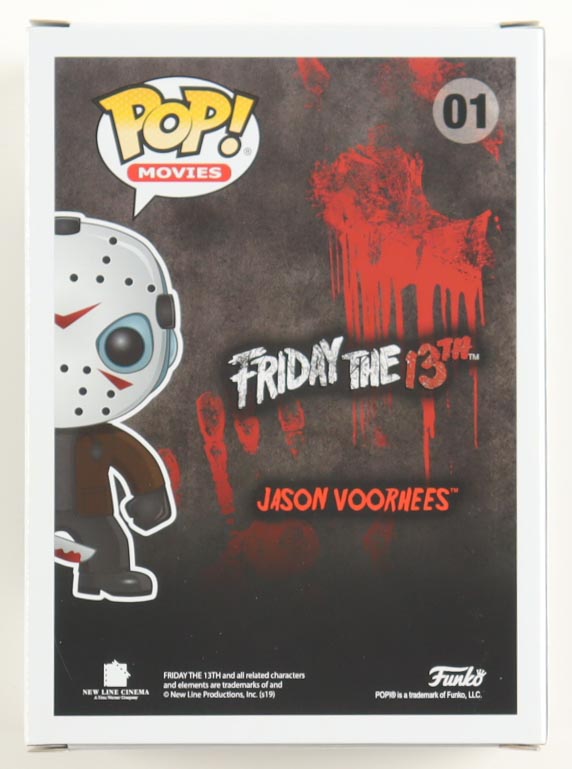 Ari Lehman Signed "Friday the 13th" #01 Jason Voorhees Funko Pop! Vinyl Figure Inscribed "F*** Freddy He's My B****!" & "Jason 1" (JSA) at PristineAuction.com Ari Lehman Signed "Friday the 13th" #01 Jason Voorhees Funko Pop! Vinyl Figure Inscribed "F*** Freddy He's My B****!" & "Jason 1" (JSA) at PristineAuction.com