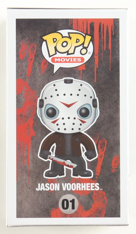 Ari Lehman Signed "Friday the 13th" #01 Jason Voorhees Funko Pop! Vinyl Figure Inscribed "F*** Freddy He's My B****!" & "Jason 1" (JSA) at PristineAuction.com Ari Lehman Signed "Friday the 13th" #01 Jason Voorhees Funko Pop! Vinyl Figure Inscribed "F*** Freddy He's My B****!" & "Jason 1" (JSA) at PristineAuction.com