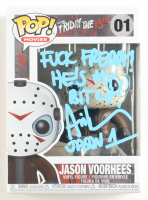 Ari Lehman Signed "Friday the 13th" #01 Jason Voorhees Funko Pop! Vinyl Figure Inscribed "F*** Freddy He's My B****!" & "Jason 1" (JSA) at PristineAuction.com